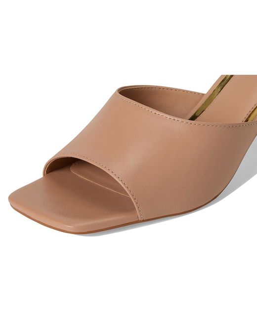 Vince Camuto Multicolor Sacha Block Heel Mule Sandal Sandals, Leather/Rubber