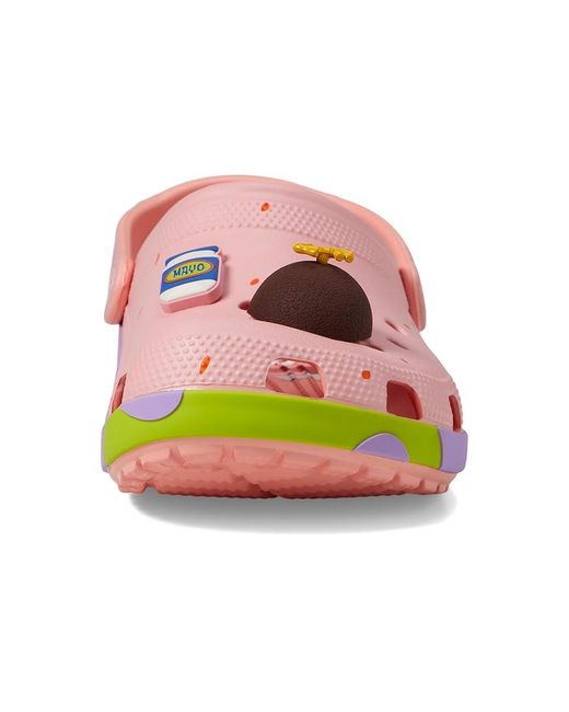 CROCSTM Pink Spongebob Squarepants Classic Clog Slippers 4