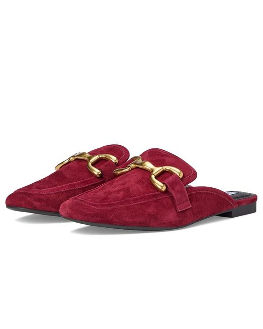 Steve Madden Red Fortunate Flat Shoes
