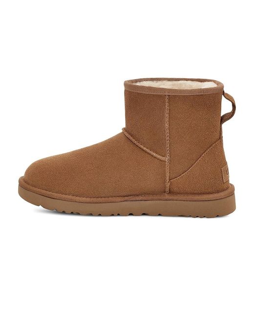 Ugg Brown Classic Mini Side Logo Shoes 1 7 B