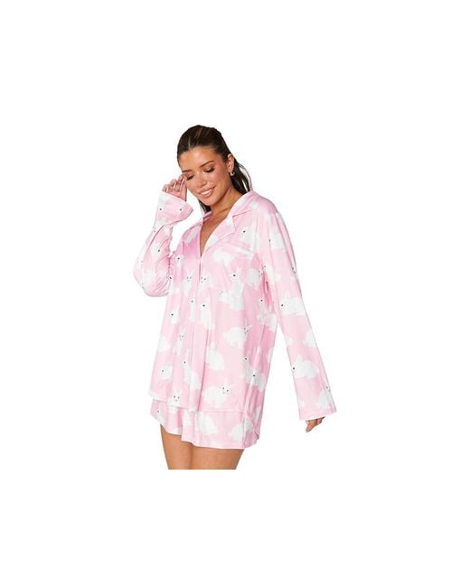 Show Me Your Mumu Pink Favorite Pj Set Pajama Sets, Spandex/Polyester