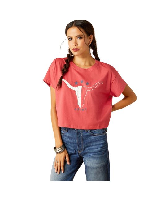 Ariat Red Lone Star T-shirt