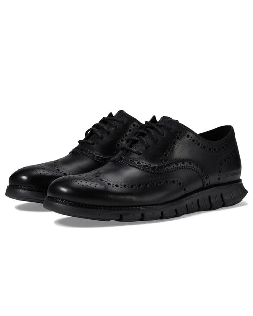 Cole Haan Black 2.zerogrand Wing Oxford for men