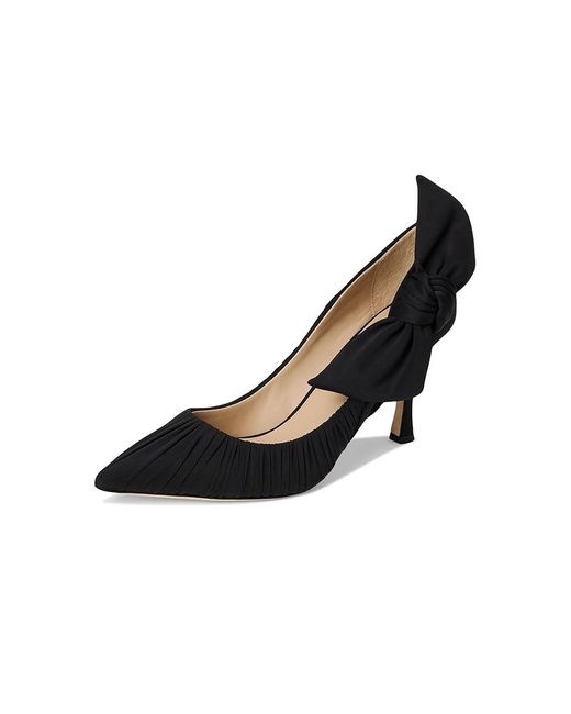 Badgley Mischka Black Vanesa Shoes, Textile