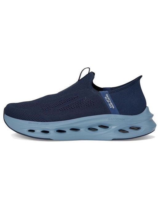 Skechers Blue Hands Free Slip-Ins Max Cushioning Glide-Step Sneaker Shoes 13 D for men