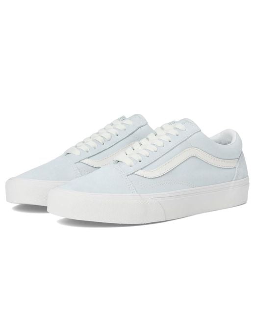 Vans White Old Skool Athletic Shoes 10