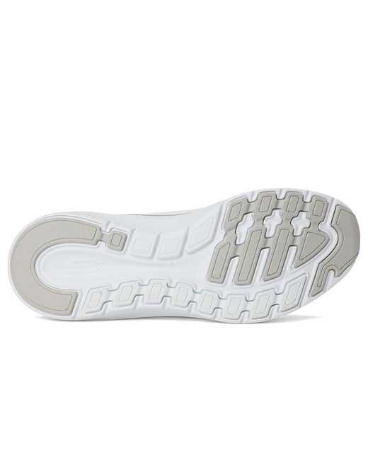 Skechers White Arch Fit 2.0-Glow The Distance Shoes 9 B