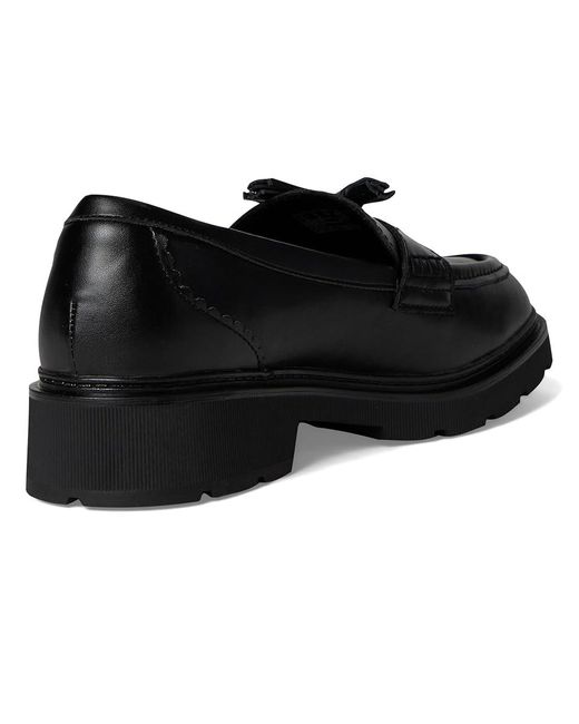 Clarks Black Lauryl Tassel Flat Shoes 9 B