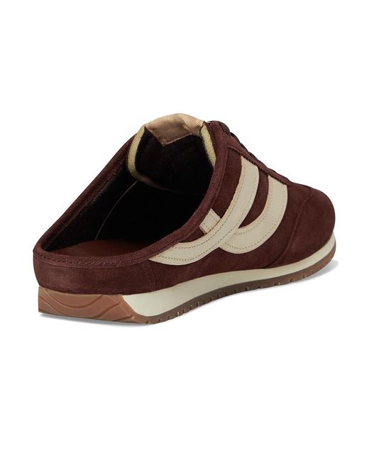 Vince Black Oasis Runner Mule Mule Shoes Shoes Chili/Moonlght, Leather