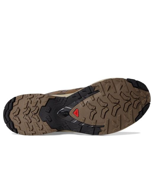Salomon Black Xa Pro 3D Running Shoes Falcon/Desert Tan/ Synthetic for men