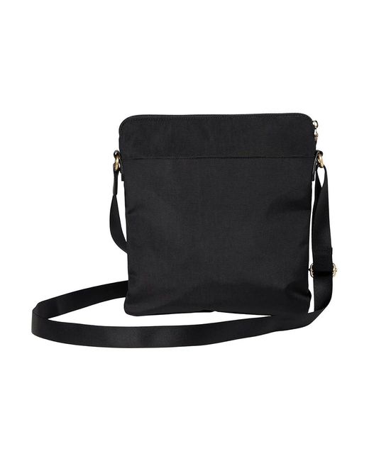 Baggallini Black Go Bagg With Rfid Phone Wristlet Cross Body Handbags/ Hardware, Nylon