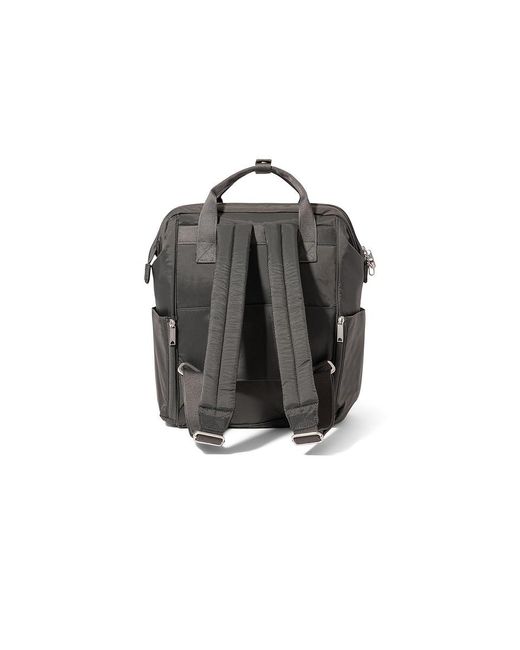 Baggallini Black Securtex Anti-Theft Windsor Backpack Backpack Bags, Nylon