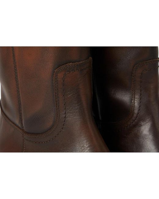 Steve Madden Black Riggs Boots, Leather/Rubber