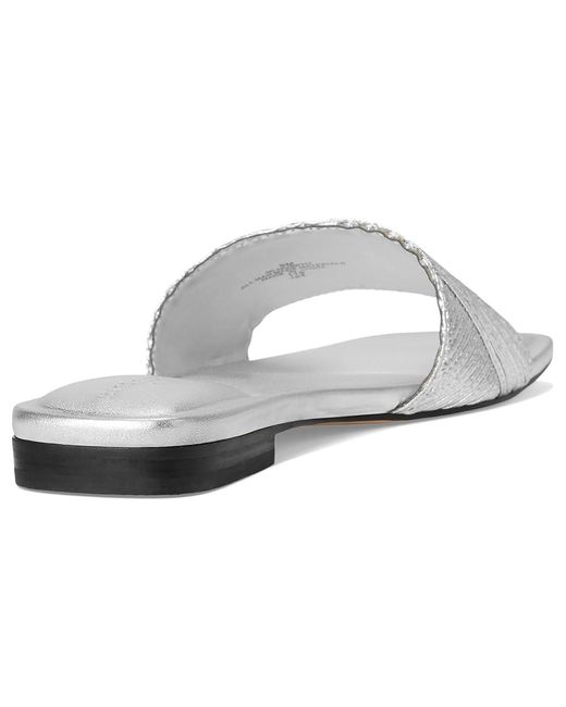 Marc Fisher White Murphy Wedge Shoes