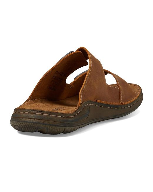 Josef Seibel Brown Maverick 06 (Castagne Crazy Horse) Shoes for men