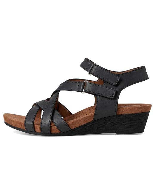 Cobb Hill Black Helin Wedge Shoes 5.5 B