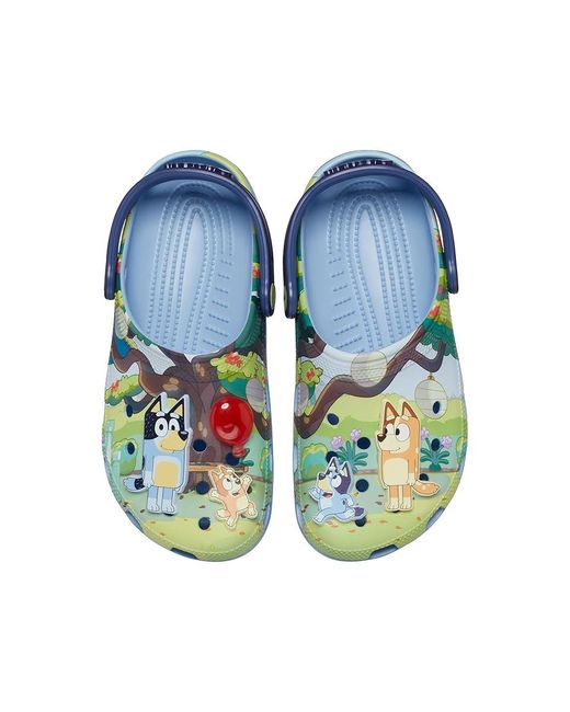CROCSTM Blue Classic Clogs Slippers 7