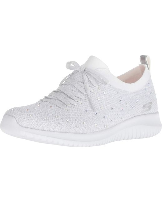 sketchers ultra flex white