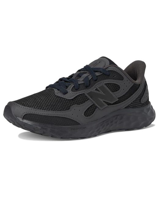 New Balance Black Fresh Foam Arishi V4 Tiralux Running Shoes/ Cement/ Cement 9 Ee for men