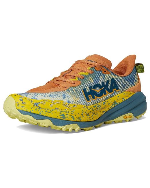 Hoka One One Blue Speedgoat 6 Shoes 11 D for men