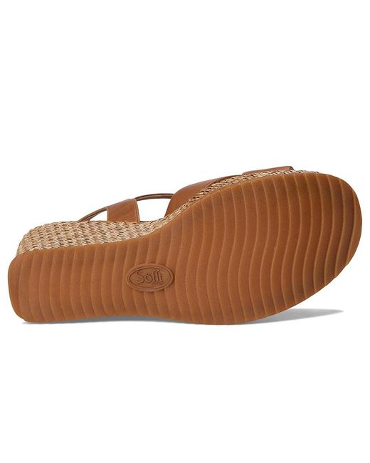 Söfft Brown Diana Sandals 11 M (B) Leather