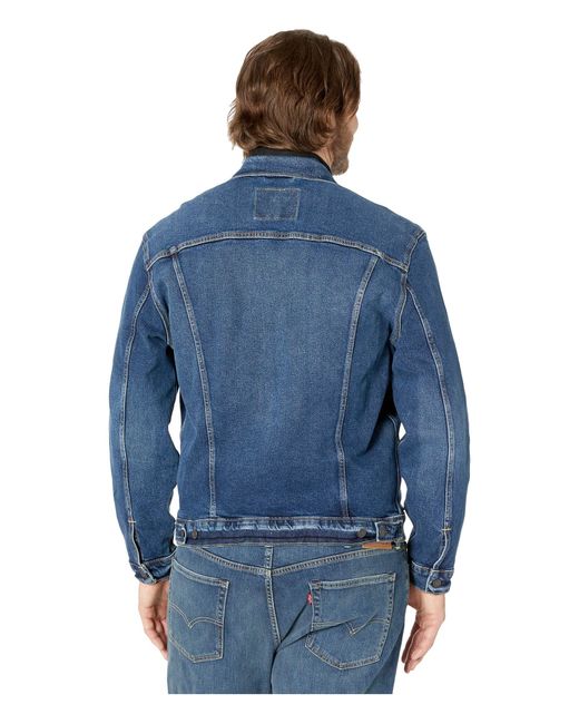 levi's big and tall trucker jacket