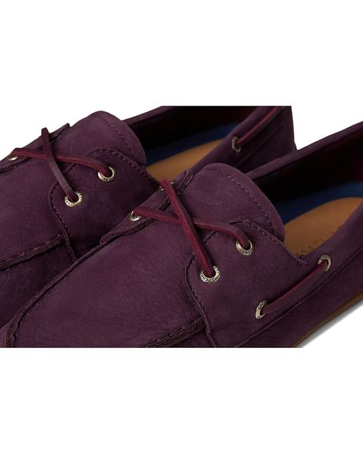 Sperry Top-Sider Purple Slimboat Shoes 10 M (B) Polyester