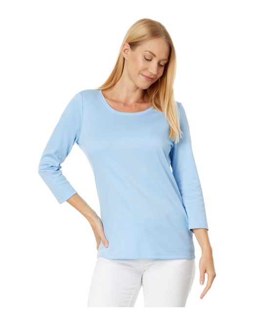 L.L.Bean Women's Short-Sleeve Pima Cotton T-Shirt
