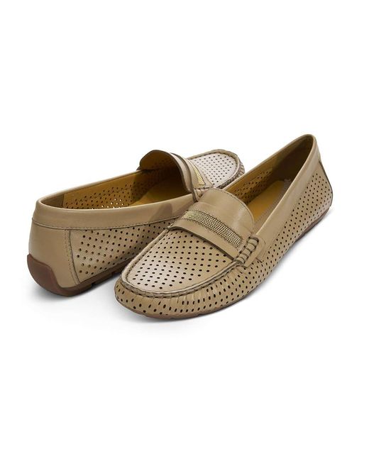 Vaneli Natural Acris (Nude Glove Nappa) Shoes