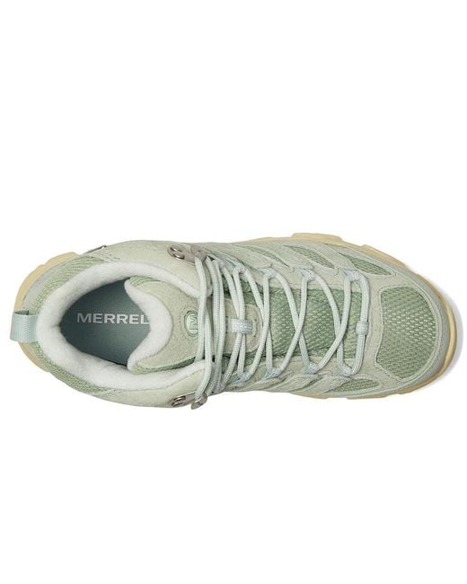 Merrell Metallic Moab 3 Mid Wp Shoes, Leather/Suede
