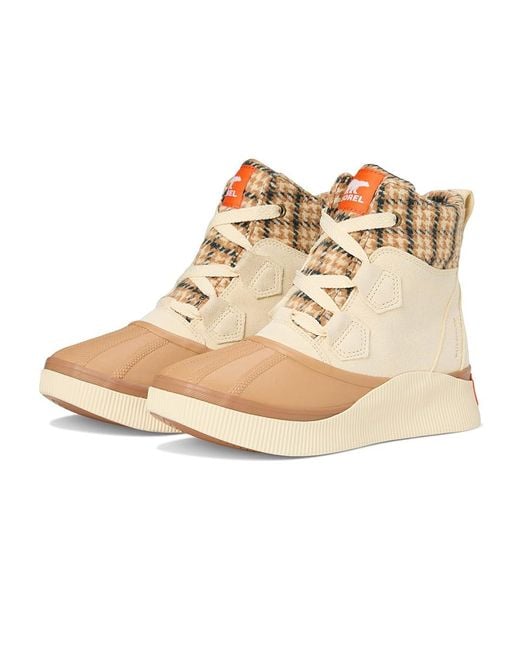 Sorel Natural Out N About Iv Chillz Waterproof Boots Honey/Tawny Buff 5 B