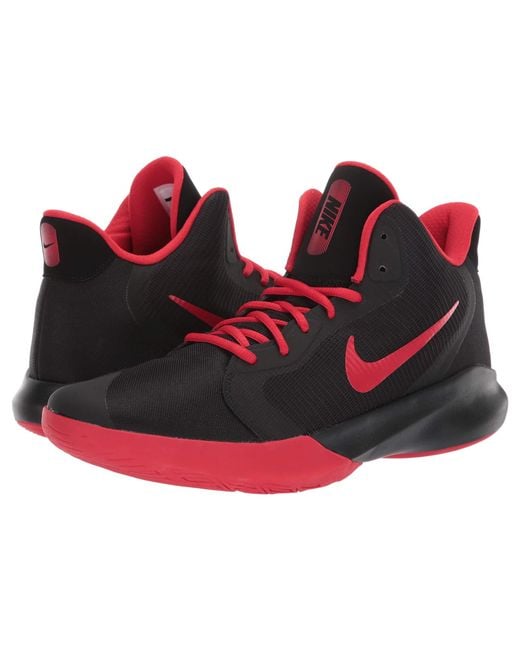 Nike Red Adult Precision Iii Basketball Shoe for men