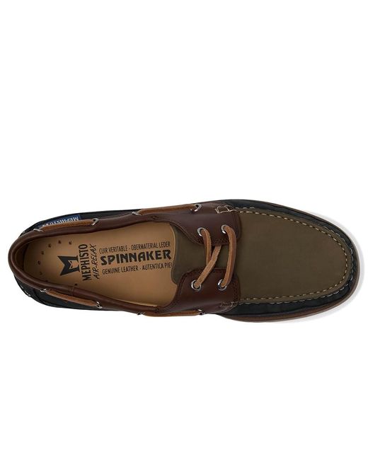 Mephisto Black Boating Slip On Shoes Eu 41.5 (Us 7.5) D for men