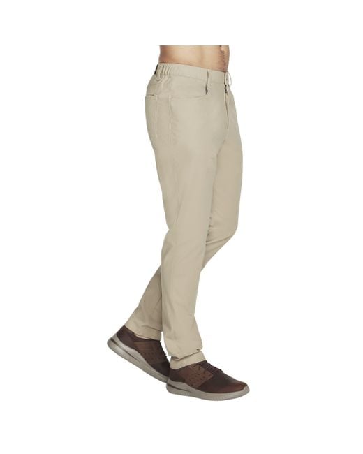 Skechers Natural The Go Walk Premium Five-pocket Pants for men