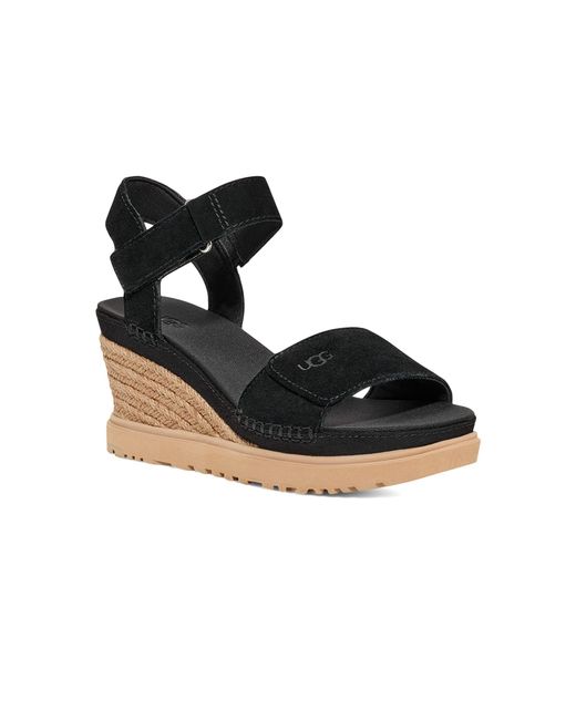 UGG Ileana Strap in Black Lyst