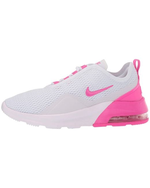 Air max motion low top womens casual shoes pink