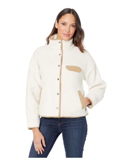 The North Face White Cragmont Fleece Jacket