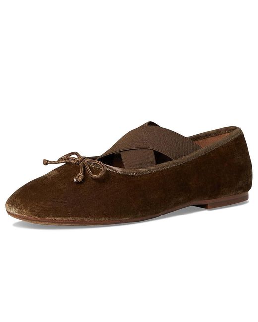 Sam Edelman Brown Arya Flat Shoes, Polyester
