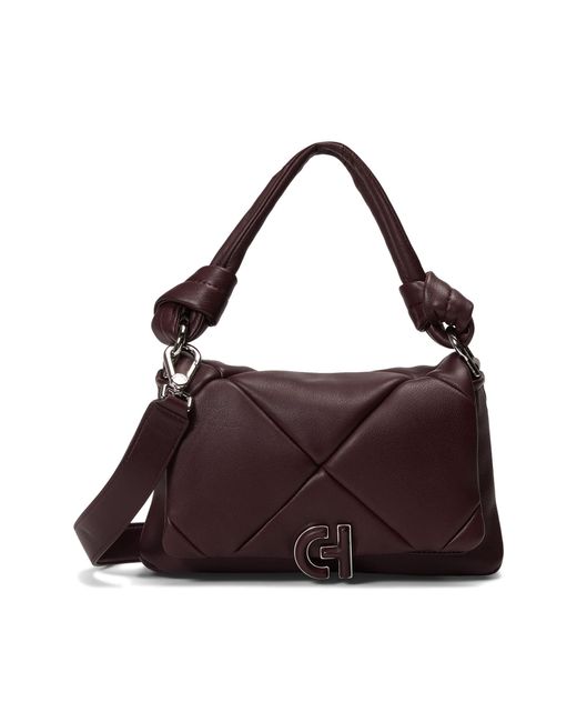 Cole Haan Quilted Shoulder Bag in Brown Lyst