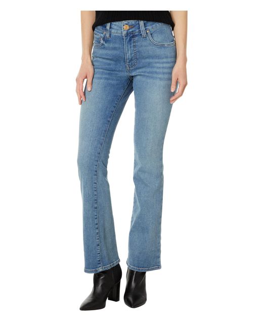Kut From The Kloth Blue Natalie High Rise Fab Ab Bootcut In Composed
