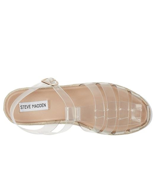 Steve Madden White Marlin Sandals