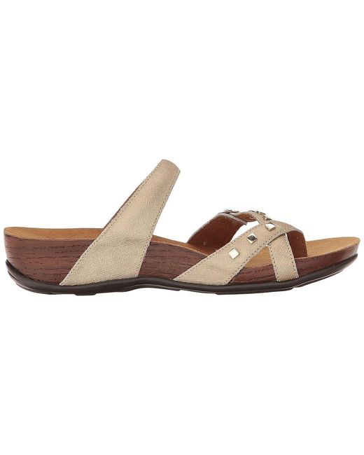 SAS Brown Jett (Metallic) Shoes