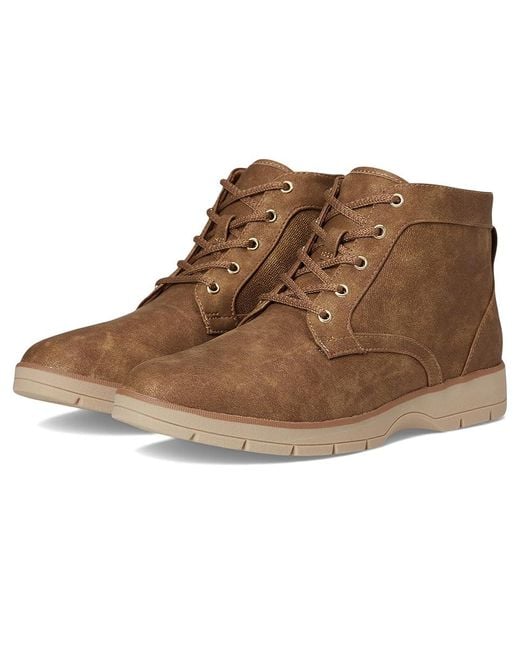 Dr. Scholls Brown Northstar Lace-Up Short Boots Boots, Synthetic