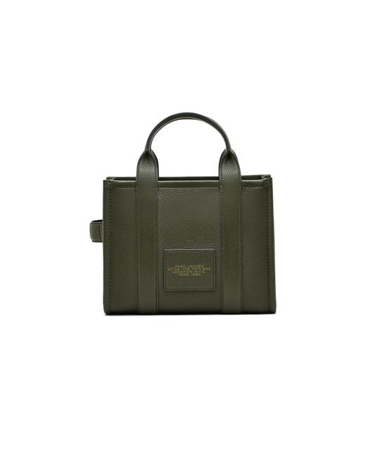 Marc Jacobs Green The Leather Small Tote Bag