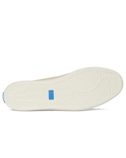 Keds Black Kickback Canvas Slip On Shoes 7.5 B