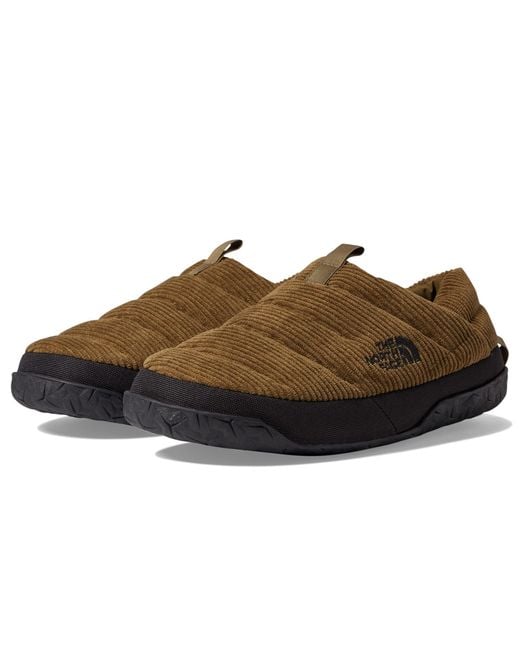 The North Face Black Nuptse Mule Corduroy for men