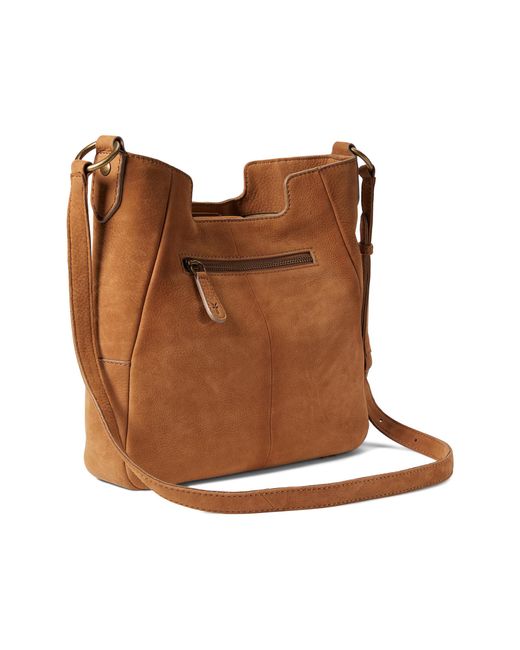 Frye Piper Fringe Crossbody in Brown Lyst