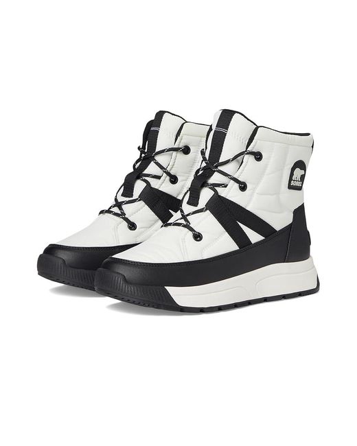 Sorel Black Whitney Iii Mid Waterproof Cold Weather Boots Sea Salt/ 6 B