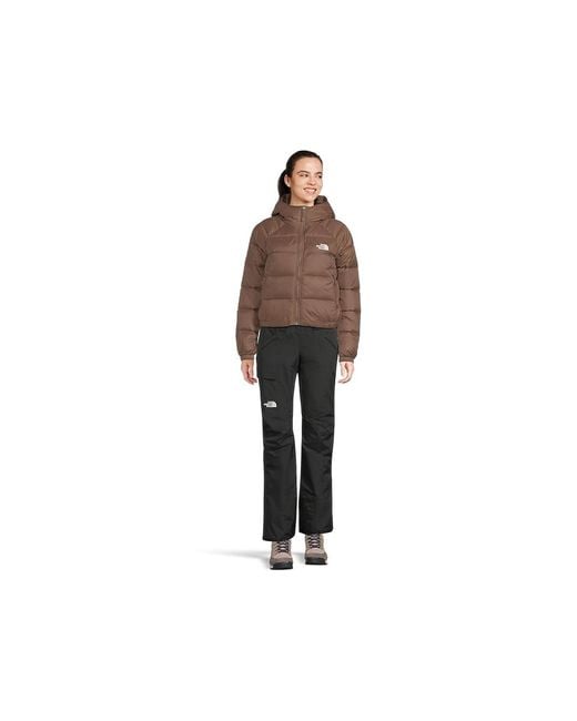 The North Face Brown Hydrenalitetm Down Hoodie Coat, Down/Nylon