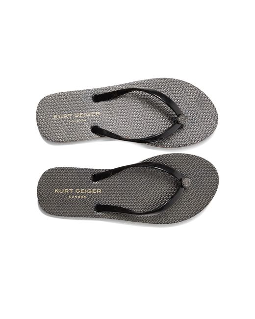 Kurt Geiger London Maddison Rainbow Jelly Flat Sandals | Dillard's